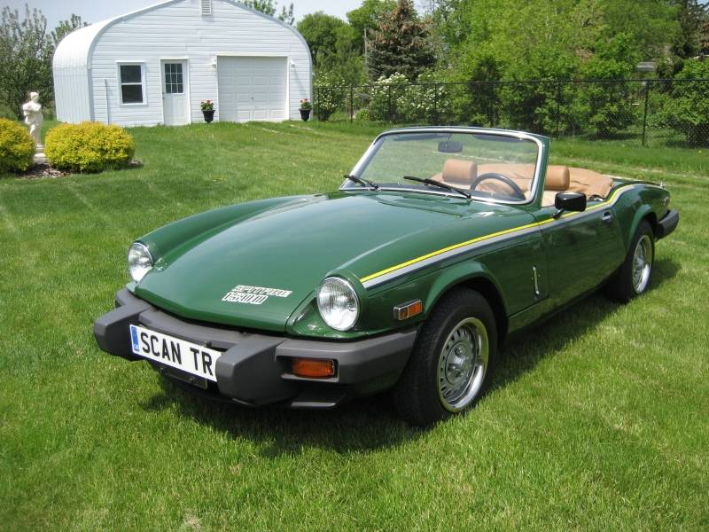 1981 Triumph Spitfire Factory original driven 2600 kilometers since new